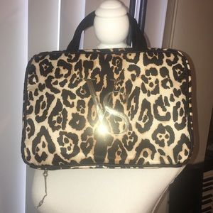 Victoria’s Secret Leopard hanging travel case